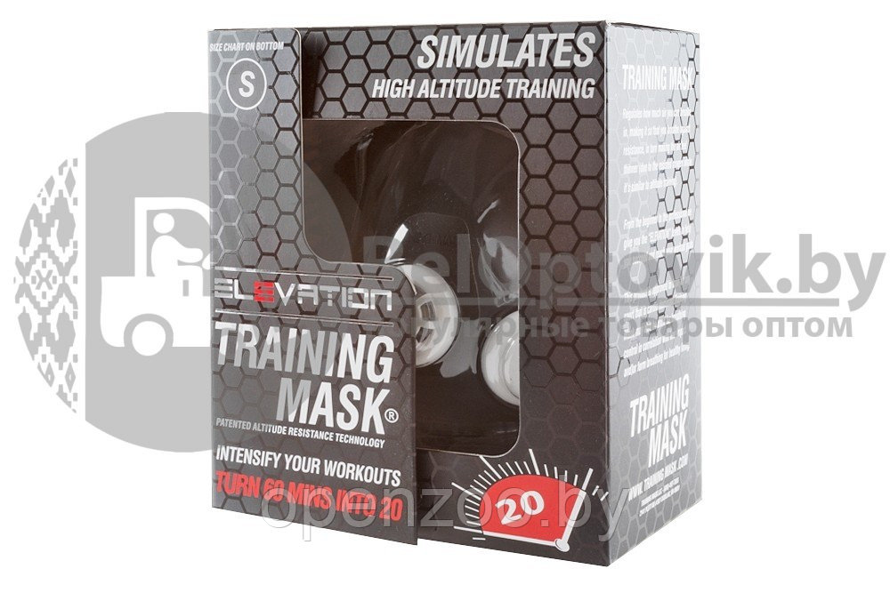 Тренировочная маска Elevation Training Mask 2.0, размер М / ХИТ. Лучшая цена. - фото 6 - id-p207597047