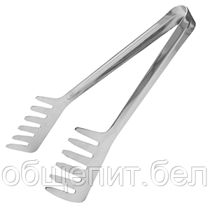 Щипцы д/спагетти «Проотель» сталь; L=190/65,B=40мм; металлич.