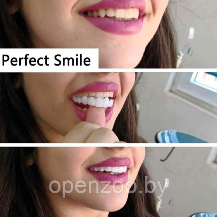 Накладные виниры для зубов Snap-On Smile / Съемные универсальные виниры для ослепительной улыбки 1 шт. - фото 7 - id-p207593267