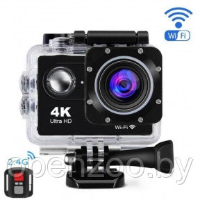 Экшн камера с пультом Action Camera Waterproof 4K Ultra HD - фото 1 - id-p207595813