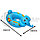Надувной детский круг с сидением, спинкой и ручками, в ассортименте (5 видов) Baby Boat Голубой слоник 50,0 х, фото 8