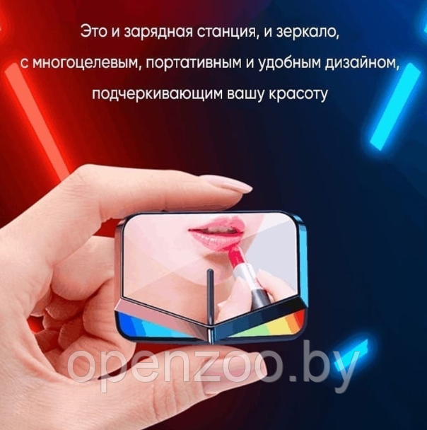 Беспроводные игровые наушники М28 Play Games, PowerBank, Bluetooth 5.1 , сенсорное управление в зарядном кейсе - фото 6 - id-p207593288