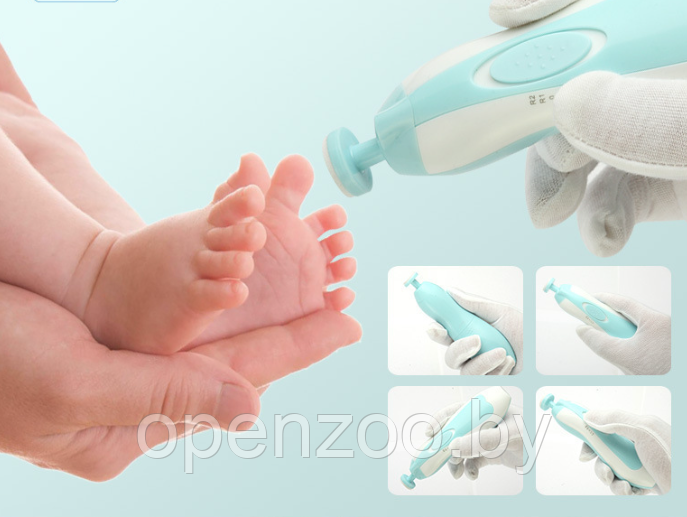 Устройство для подстригания ногтей детям Baby Nail Trimmer / Портативный детский триммер - пилочка для ногтей - фото 10 - id-p207593299