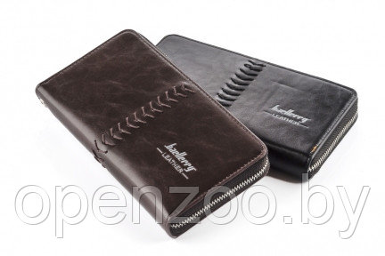 Портмоне Baellerry Leather SW008 (черный, коричневый) Коричневый - фото 1 - id-p207596628