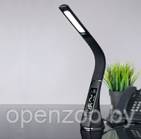 Настольная кожаная Бизнес Лампа с LCD-дисплеем Business Desk lamp Led