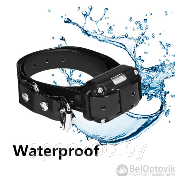 Электроошейник (до 67 см) 800м. для собак дрессировочный Rechargeable and Waterproof IP67 - фото 2 - id-p207595157