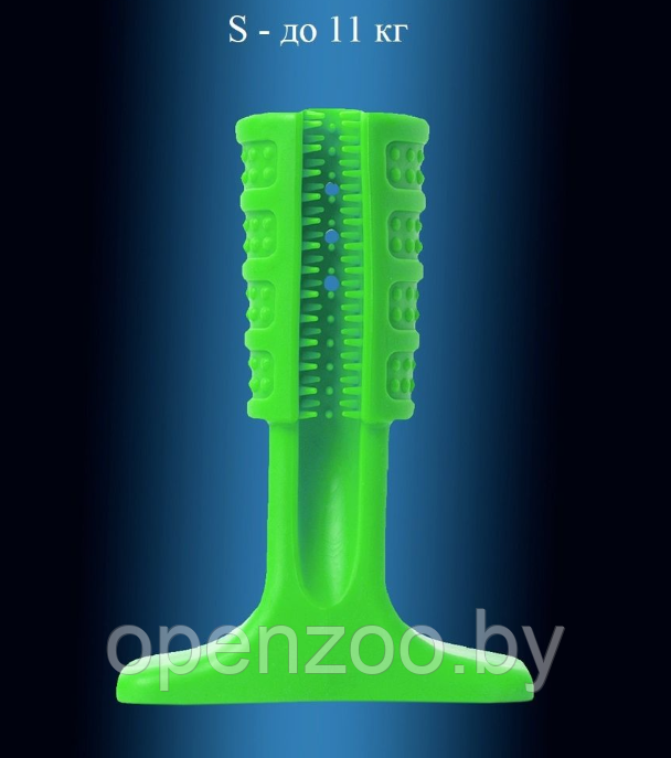 Зубная щетка для животных Toothbrush (размер S) / Игрушка - кусалка зубочистка для мелких пород и щенков - фото 10 - id-p207593324