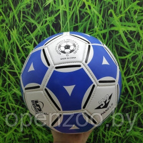Футбольный мяч Ball, d 20 см Синий/белый - фото 1 - id-p207597052