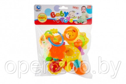 Погремушки Baby Toys 5 в 1 - фото 1 - id-p207597055