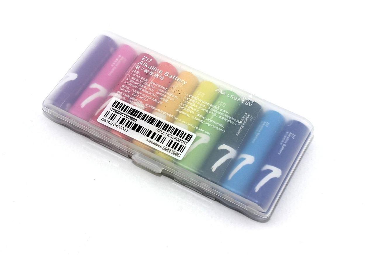 Батарейки Xiaomi ZI7-AAA Rainbow Colors (10 шт.) - фото 1 - id-p207599508