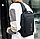 Сумка - рюкзак через плечо Fashion с кодовым замком и USB / Сумка слинг / Кросc-боди барсетка  Синий с, фото 6