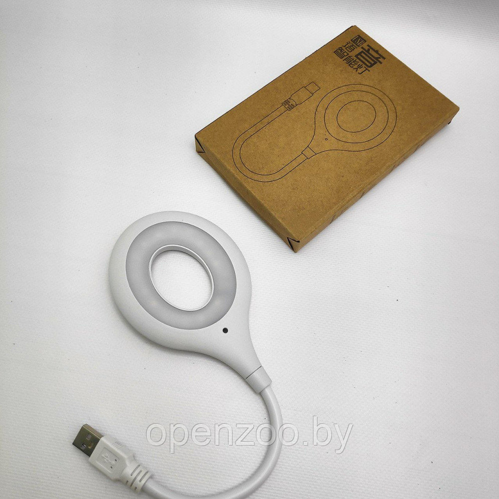 Портативный светодиодный USB светильник на гибком шнуре 29 см. / Гибкая лампа Белый - фото 6 - id-p207593350
