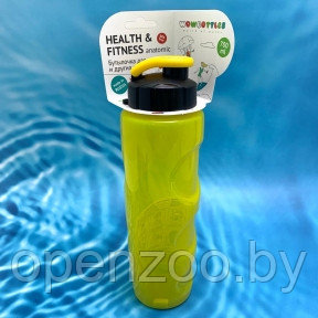 Анатомическая бутылка с клапаном Healih Fitness для воды и других напитков, 700 мл. Сито в комплекте - фото 1 - id-p207593874