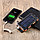 Внешний аккумулятор Power Bank 20000 mAh на солнечных батареях / портативное зарядное Зелёный, фото 2
