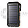 Внешний аккумулятор Power Bank 20000 mAh на солнечных батареях / портативное зарядное Зелёный, фото 10