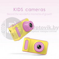 Детский фотоаппарат Kids Camera Summer Vacation Розовый