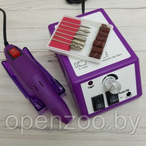 Машинка (фрезер) для маникюра  Фиолетовый корпус  Lina Mercedes,  (12 Вт, 20000 обмин.)