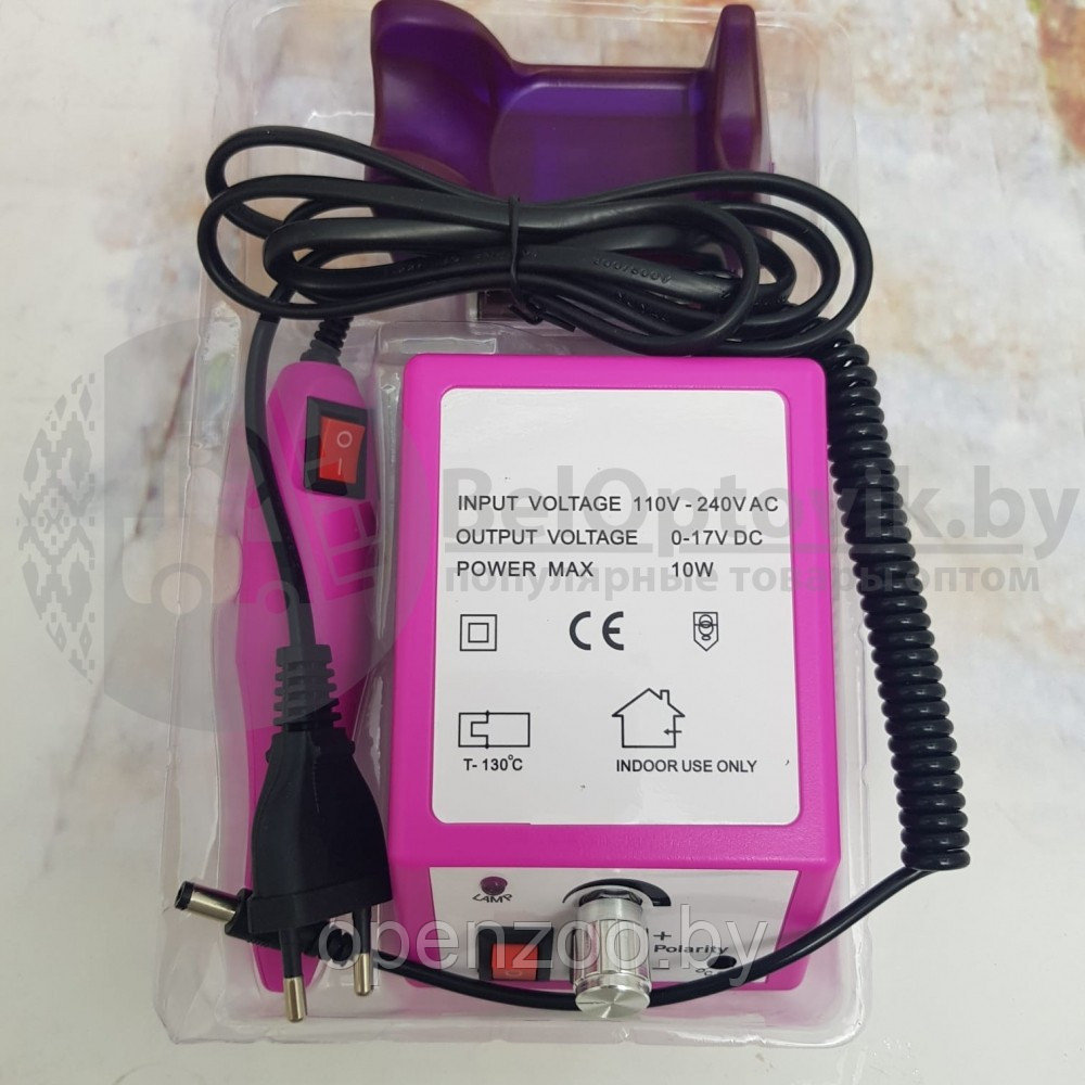 Машинка (фрезер) для маникюра Фиолетовый корпус Lina Mercedes, (12 Вт, 20000 обмин.) - фото 6 - id-p207595871