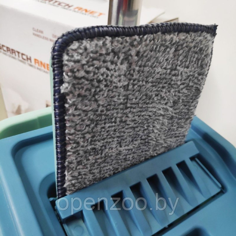 УЦЕНКА Швабра с ведром 12 л. и автоматическим отжимом - комплект для уборки Триумф Pro Max Flat Mop Self Wash - фото 5 - id-p207593397