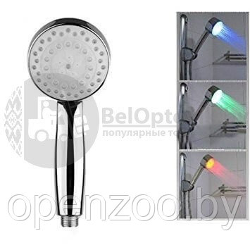 Цветная светодиодная насадка на душ Led Shower WOW (7 цветов) - фото 7 - id-p207597095