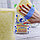 Губка банная для тела Ежовая рукавица средняя жесткость Гарант Чистоты (поролон), фото 4