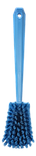Щетка для мытья с длинной ручкой, жёсткий ворс , синий цвет, фото 3