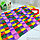 Мочалка цветная для тела Гарант Чистоты, полипропиленовая Семицвет (вязка петельками), фото 9