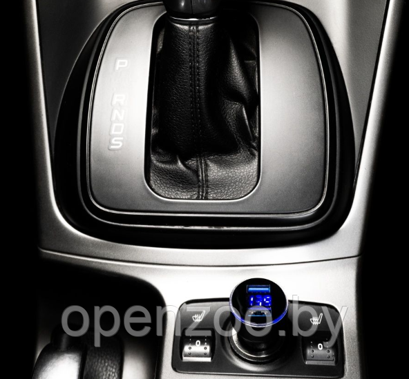 Автомобильное зарядное устройство в прикуриватель Car Charger USBPD, 3.0 LED- дисплей / зарядка двух - фото 6 - id-p207593426