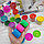 Набор для лепки от Genio Kids Тесто-пластилин 8 цветов с крышечками-оттисками зверят, фото 7