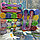 Сплит - пак Genio Kids: Набор для детской лепки со штампами Тесто-пластилин Классический, Неоновый, Светящийся, фото 7