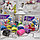 Набор для детской лепки Тесто пластилин 12 цветов Genio Kids (12 пакетиков  теста для лепки по 50 гр   6, фото 3