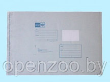 Почтовый полиэтиленовый пакет с логотипом Почта  B3 360х500 мм