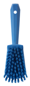 Ручная щетка для мытья с короткой ручкой, средний ворс , синий цвет - фото 2 - id-p28900966