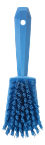 Щетка для мытья с короткой ручкой, жёсткий ворс , синий цвет - фото 2 - id-p28900989
