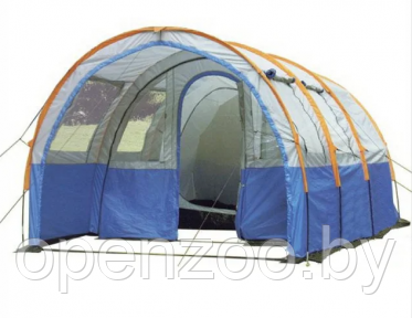Палатка 4-х местная Ангар с тамбуром LanYu 1801 туристическая 240120120x260x200см