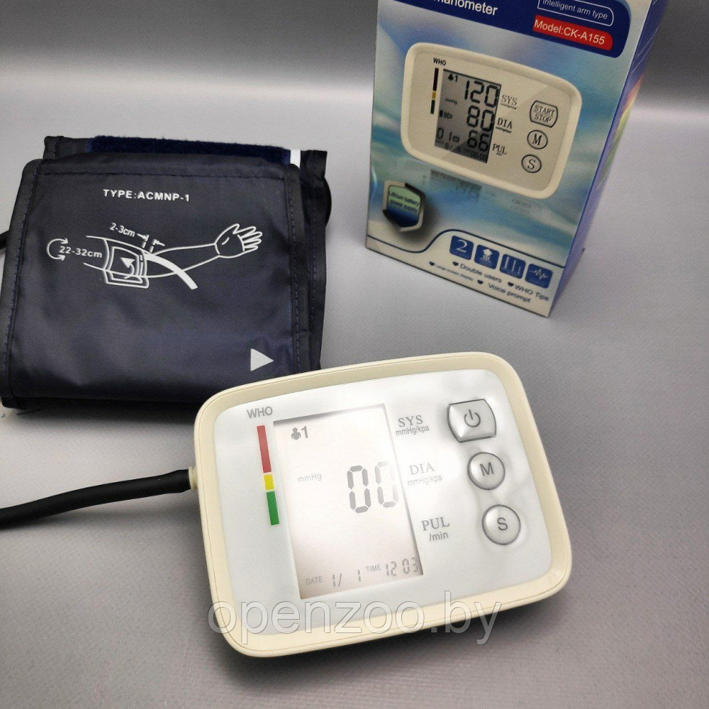 Автоматический тонометр ARM electronic sphygmomanometer CK-A155 - фото 6 - id-p207593488