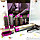Фен стайлер для укладки волос с цилиндрическими насадками 5 в 1 Нежно розовый (коробка), фото 7