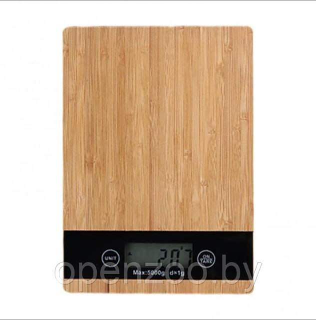 Весы электронные кухонные Electronic Kitchen Scale(бамбук) - фото 4 - id-p207593512