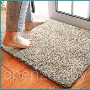 Придверный коврик Ни следа Clean Step Mat / Magic MudMat 70,0  46,0 см (супервпитывающий) Бежево-черный