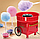 Аппарат для приготовления сладкой сахарной ваты RETRO Cotton Candy CARNIVAL, 500 W Розовая, фото 9