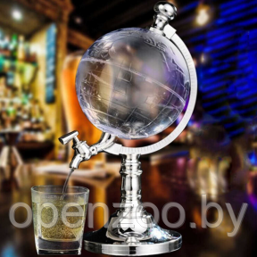 Мини Бар Глобус диспенсер для напитков 3,5 литра Globe Drink - фото 1 - id-p207593906