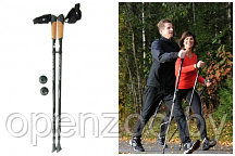 Телескопические палки для скандинавской ходьбы Nordic Walking Carbon 60, 2 шт