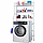 Стеллаж - полка напольная Washing machine storage rack для ванной комнаты  2 Полки Над стиральной машиной, фото 5