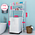 Стеллаж - полка напольная Washing machine storage rack для ванной комнаты  2 Полки Над стиральной машиной, фото 10