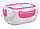 Ланч-бокс (контейнер) с подогревом 220V (от сети) Розовый, фото 2
