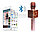 Беспроводной Bluetooth караоке микрофон, портативная колонка Magic Karaoke YS-65 Рисунок: дощечки с розовым, фото 9