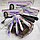 Керамический стайлер Плойка-гофре 3,0 см шир. для укладки волос NOVA SX-8006 Гофре Розовая, фото 2