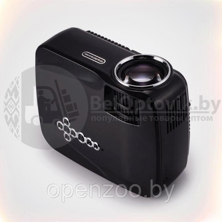 Портативный 3D-проектор GP70UP с Bluetooth, WI-FI, Android, TV (1200 люмен) - фото 2 - id-p207595299