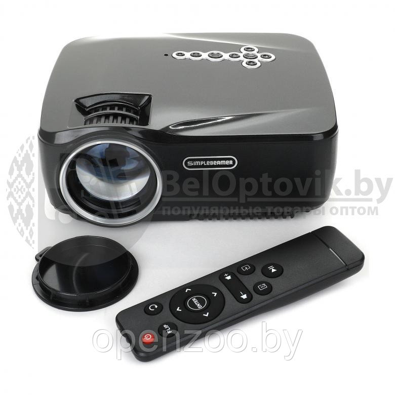 Портативный 3D-проектор GP70UP с Bluetooth, WI-FI, Android, TV (1200 люмен) - фото 5 - id-p207595299