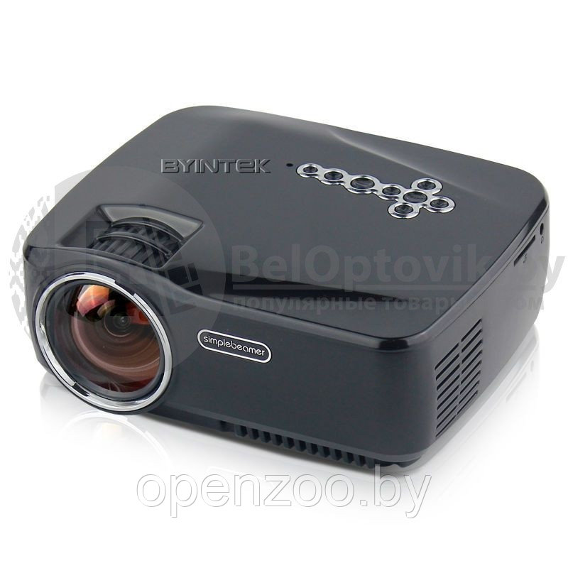 Портативный 3D-проектор GP70UP с Bluetooth, WI-FI, Android, TV (1200 люмен) - фото 6 - id-p207595299